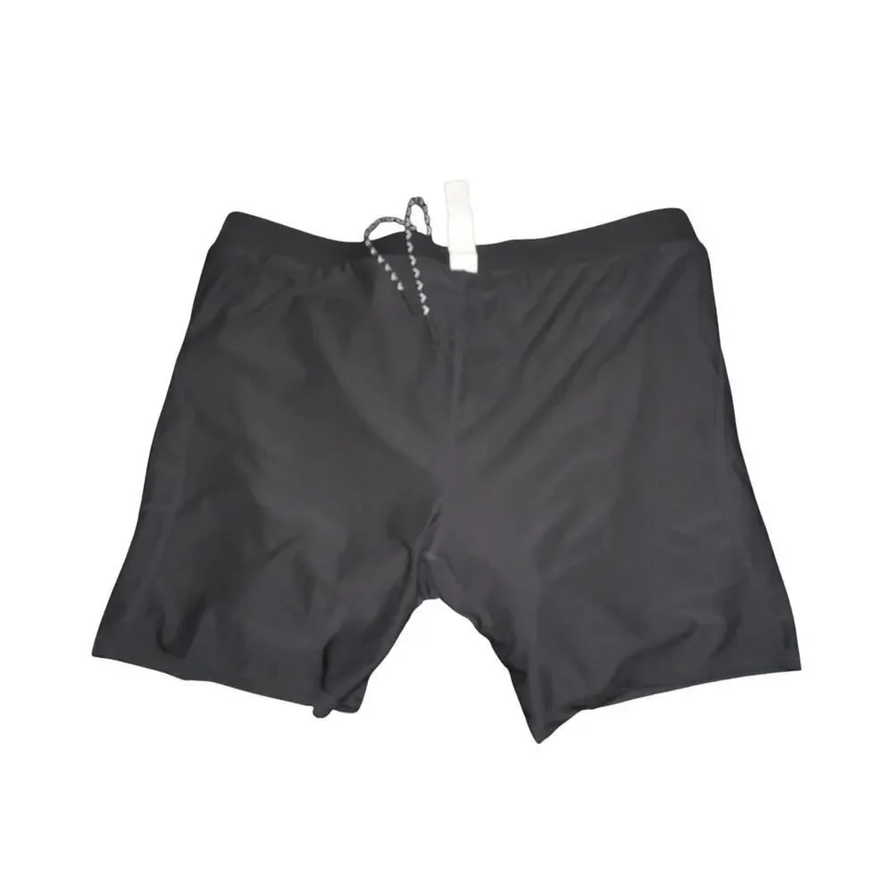 Fabletics Fundamental II Athletic Shorts Mens 2XL Orange Lined 5” Inseam